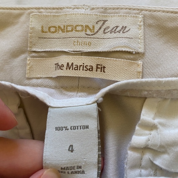 London Jean Marisa Fit Tan bootcut pant - Picture 2 of 2